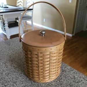 Longaberger ice bucket
